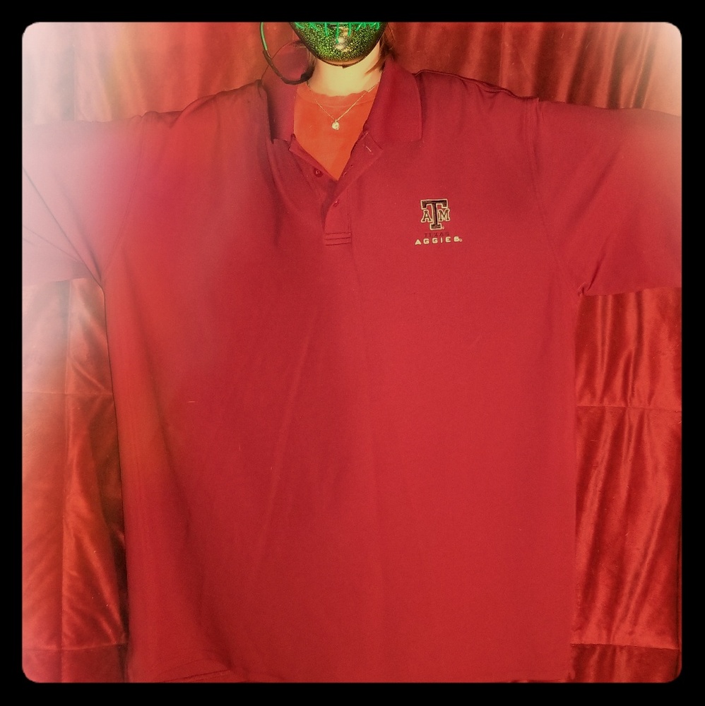 Texas A&M Aggie Under Armour polo